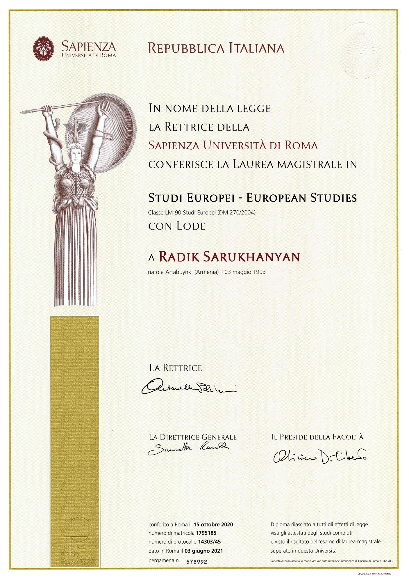 Sapienza University of Rome